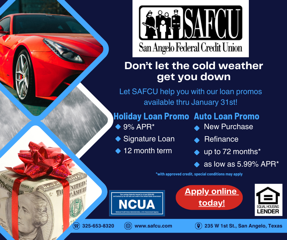 Holiday and Auto loan promo website